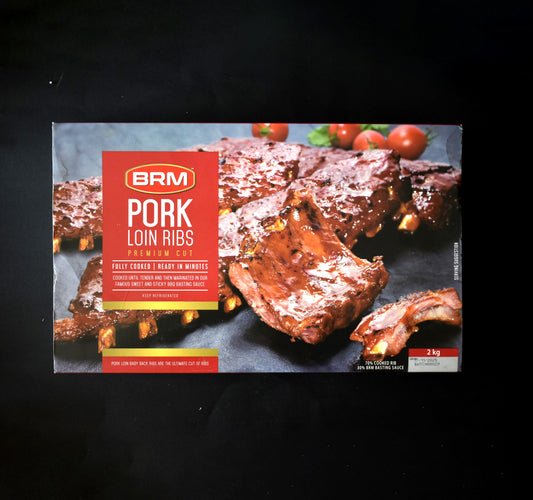 BRM Pork Spareribs 2kg Marinated